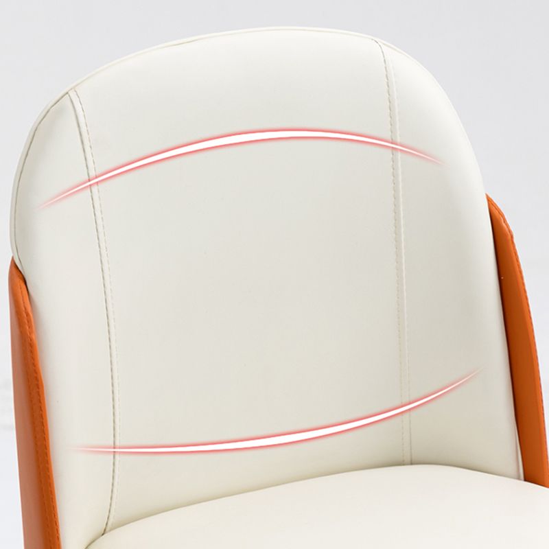 Nordic Style Wood Dining Chair PU Leather Armless Dining Chairs for Home Use Clearhalo ' kitchen&dining_furn' 'Dining Chairs' 'Dining Tables & Seating' 'dining_chair' 'furn' 'furn_dining_chair' 'Furniture' 'furniture_dining_chair' 'Kitchen & Dining Furniture' 'kitchen' 1200x1200_d8d227bb-cd87-4315-a311-ee0f11988e9d