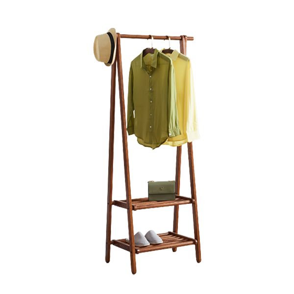 Brown in stile contemporaneo armadio cenere di cenere armadio aperto con asta di abbigliamento