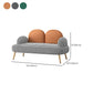 Sofa standard de dos de dos contemporain Tissu rond du bras rond pour la salle bonus