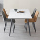 Industrial Rectangle 4-foot Home Furniture Stone Dining Site Table for Home Clearhalo ' dining_table' 'Dining Tables & Seating' 'Dining Tables' 'furn' 'furn_dining_table' 'Furniture' 'furniture_dining_table' 'Kitchen & Dining Furniture' 'kitchen&dining_furn' 'kitchen' 'kitchen_dining_table' 1200x1200_d8d86ef4-1551-47a8-bdb4-a6e3349ef00b