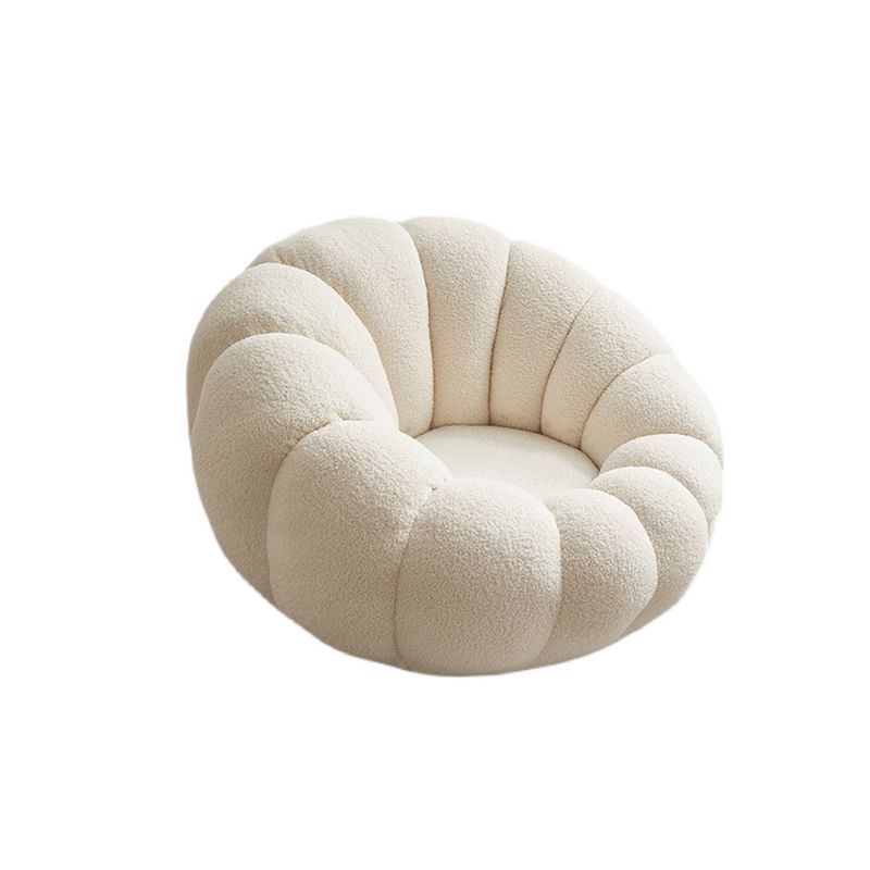 Lazy Sofa Lamb Cashmere Tatami Single Balcony Household Net Red Leisure Chair Pumpkin Sofa Clearhalo 'Accent Chairs' 'accent_chairs' 'Chairs & Seating' 'furn' 'furn_accent_chairs' 'Furniture' 'Living Room Furniture' 1200x1200_d8db4939-2357-40ff-aa49-c74dcb09f800