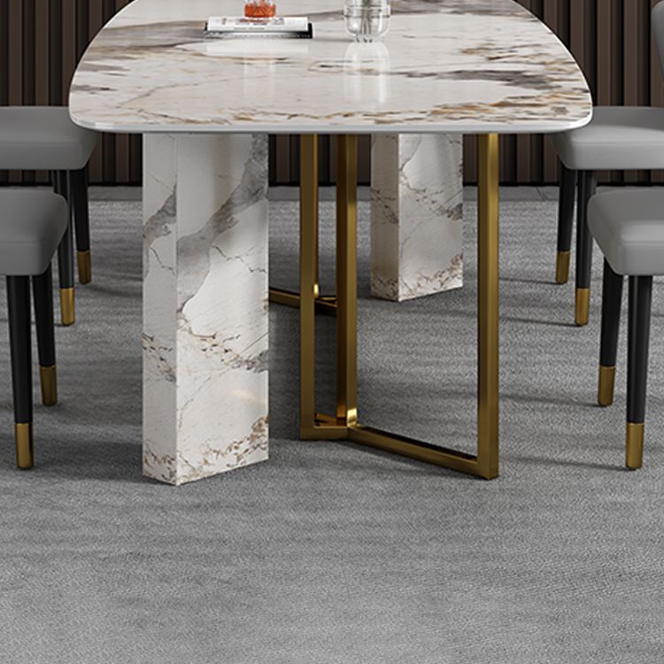 Scandinavian Style 1/2/5/7 Rectangle Dining Room Table Set for Home Clearhalo 'Dining Room Sets' 'Dining Tables & Seating' 'dining_room_set' 'furn' 'furn_dining_room_set' 'Furniture' 'furniture_dining_room_set' 'Kitchen & Dining Furniture' 'kitchen&dining_furn' 'kitchen' 1200x1200_d8dc0da9-0f36-42ad-aed4-a5530ede0e45