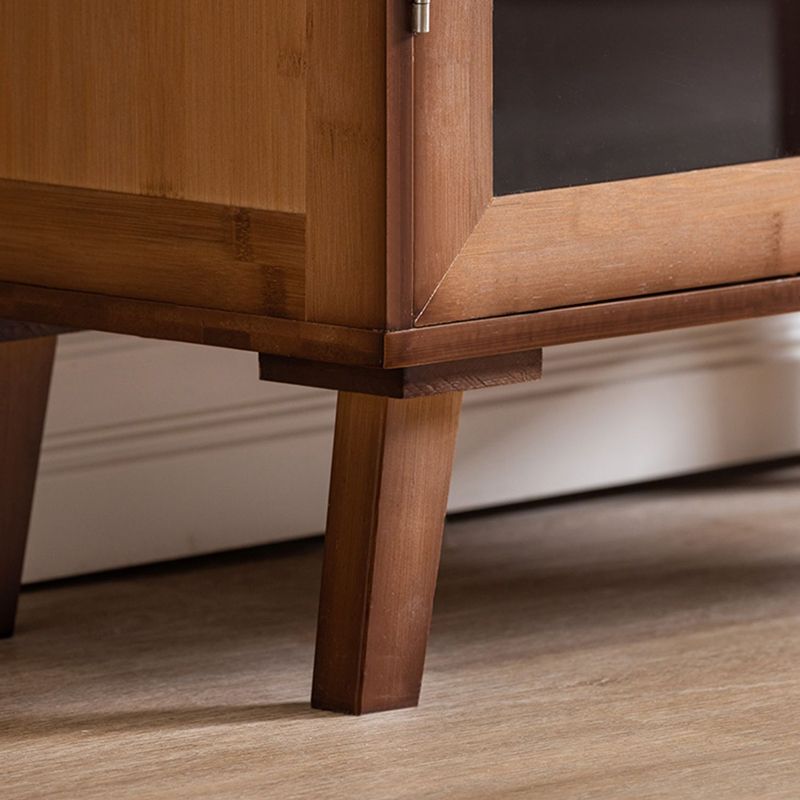 Armadio contemporaneo di stoccaggio del rettangolo in legno massimo