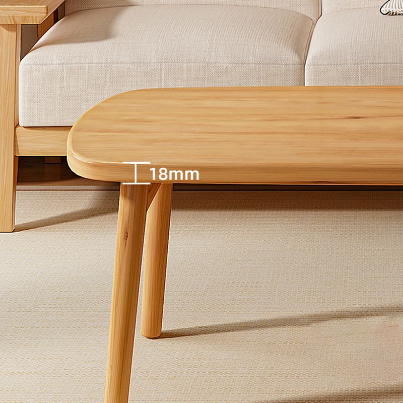 Tavolino da caffè a 4 gambe tavolino minimalista nordico per soggiorno