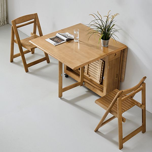 1/2/3/5 Pcs Wood Modern Dining Room Set with Foldable Table Dinette Set Clearhalo 'Dining Room Sets' 'Dining Tables & Seating' 'dining_room_set' 'furn' 'furn_dining_room_set' 'Furniture' 'furniture_dining_room_set' 'Kitchen & Dining Furniture' 'kitchen&dining_furn' 'kitchen' 1200x1200_d8e0aad3-a31b-4703-8f9a-bc541df47760