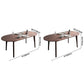 Simple Style Dining Table Solid Wood Oval 4 Legs Base Table for Kitchen and Home Clearhalo ' dining_table' 'Dining Tables & Seating' 'Dining Tables' 'furn' 'furn_dining_table' 'Furniture' 'furniture_dining_table' 'Kitchen & Dining Furniture' 'kitchen&dining_furn' 'kitchen' 'kitchen_dining_table' 1200x1200_d8e41189-a875-4f26-b20e-232788692691