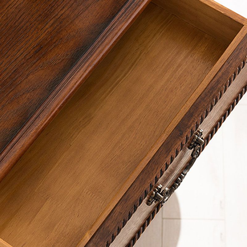 Tavolo di divano console mezzaluna moderna di metà secolo Tavolo di accento per console in legno per Hall