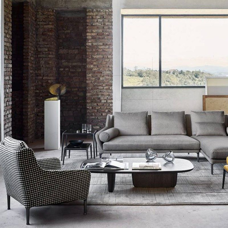 Scandinavian 1 Single Coffee Table Solid Wood Rectangular Cocktail Table Clearhalo 'Coffee & Accent Tables' 'Coffee Tables' 'coffee_tables' 'furn' 'furn_coffee_tables' 'Furniture' 'Living Room Furniture' 1200x1200_d8e6a357-5b2d-44cc-8cb2-da39a726542a