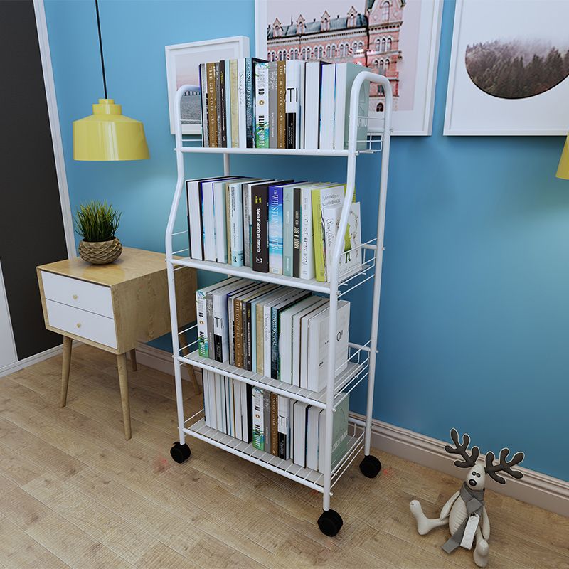 Eigentijdse open back boekenkast metal standaard boekenplank met planken