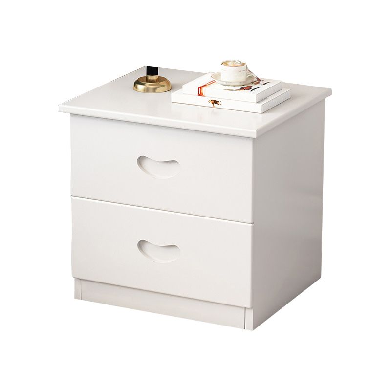 Canteros tradicionales 2 cajones mesa de acento mesita de noche de acabado antiguo de la cama nocturna