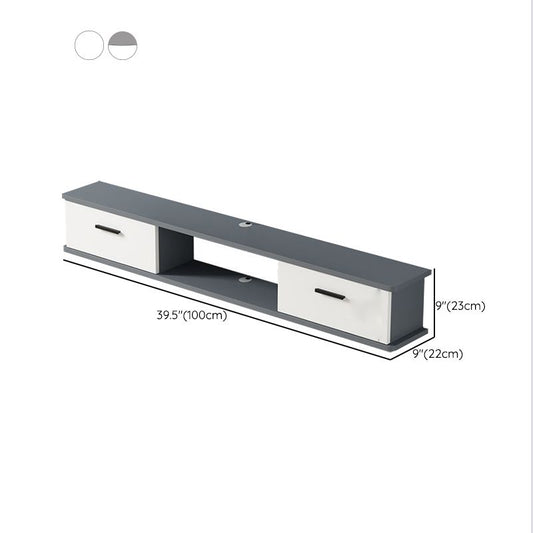 Contemporary Media Console Wooden TV Stand Console with Doors Clearhalo 'furn' 'furn_tv_stands_entertainment_centers' 'Furniture' 'Living Room Furniture' 'TV Stands & Entertainment Centers' 'TV Stands & Media Storage Furniture' 'tv_stands_entertainment_centers' 1200x1200_d8eda0f8-9abc-40c4-aa92-21c0e6f4b84d