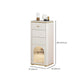 11,7 inch brede opbergkist Klassiek Glam-dressoir met 1/2/3 laden