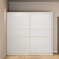White Engineered Wood Wardrobe Cabinet Contemporary Wardrobe Armoire