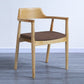 Contemporary Dining Chair 20'' Wide Open Arm Chair with 4 Wood Legs for Home Clearhalo ' kitchen&dining_furn' 'Dining Chairs' 'Dining Tables & Seating' 'dining_chair' 'furn' 'furn_dining_chair' 'Furniture' 'furniture_dining_chair' 'Kitchen & Dining Furniture' 'kitchen' 1200x1200_d8ee6a14-a72d-44d0-97af-77c54f7ea555