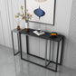 Tavolo console a base di slitte, 11,8 "W Ironcraft Modern Sother Console Table