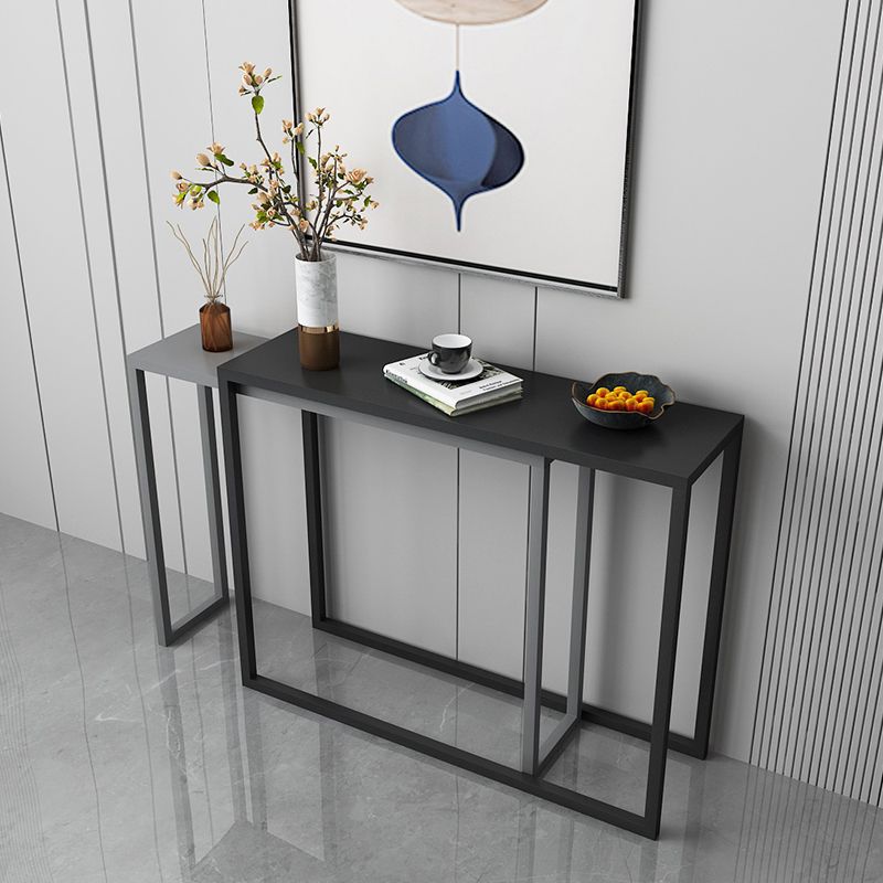 Tavolo console a base di slitte, 11,8 "W Ironcraft Modern Sother Console Table