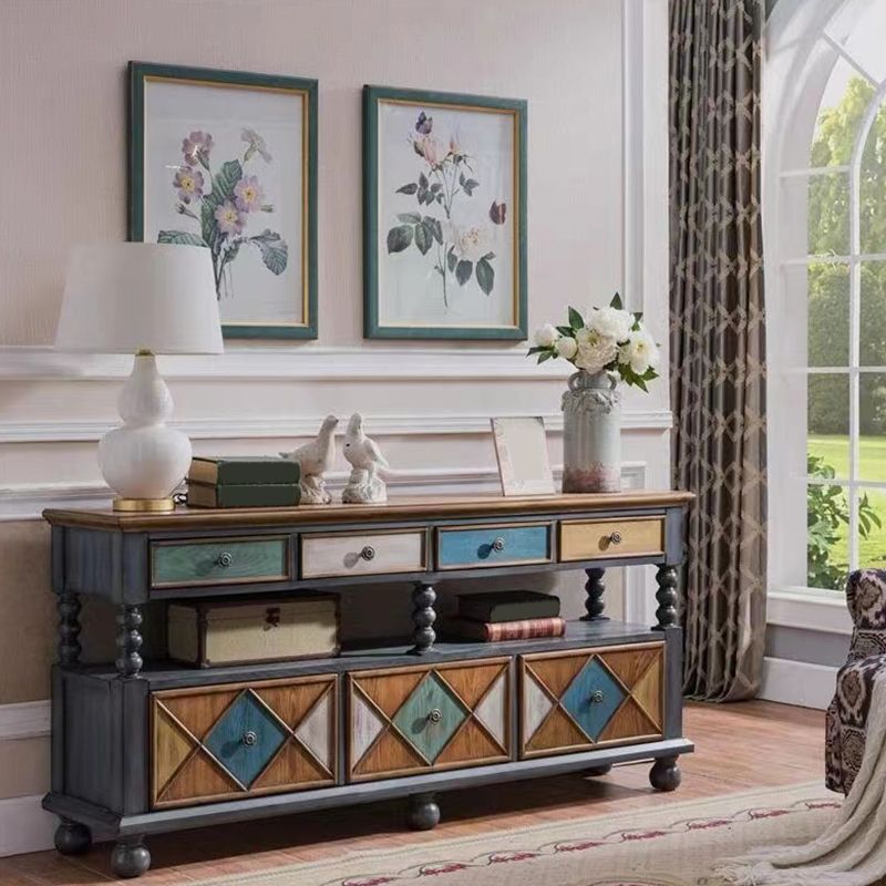 Cabinet à buffet en bois de la ferme Board de maison avec tiroirs