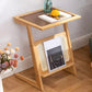 Nightand en verre moderne 23 pouces H les jambes non-storage incluent la table de nuit