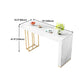 Stone Top Bar Dining Table Traditional Luxury Rectangle Bar Table with Sled Base Clearhalo 'Bar Furniture' 'Bar Tables' 'bar_tables' 'furn' 'furn_bar_tables' 'Furniture' 'furniture_bar_tables' 'Kitchen & Dining Furniture' 1200x1200_d8f34c27-1226-4572-9155-894a6c8b5a3b