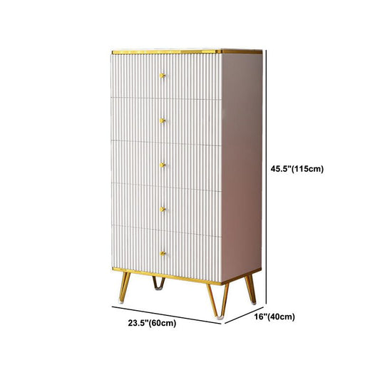 White Accent Chest 15.74" Wide Chest with Drawers, Water Resistant Clearhalo 'Cabinets & Chests' 'cabinets_chests' 'furn' 'furn_cabinets_chests' 'Furniture' 'Living Room Furniture' 1200x1200_d8f5ac95-8518-421e-99c4-74cf960c2635