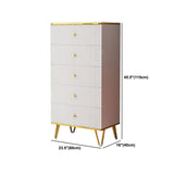 White Accent Chest 15.74" Wide Chest with Drawers, Water Resistant Clearhalo 'Cabinets & Chests' 'cabinets_chests' 'furn' 'furn_cabinets_chests' 'Furniture' 'Living Room Furniture' 1200x1200_d8f5ac95-8518-421e-99c4-74cf960c2635