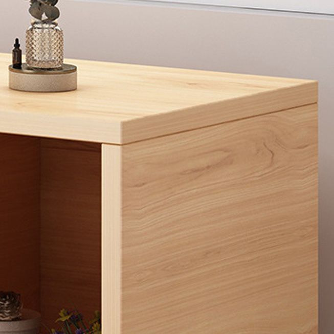 Console TV in legno alta da 11,8 pollici scandinave con spazio di archiviazione