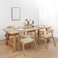 Minimalist Wooden Table Set of 5/7 with Rectangle Table Dining Set for Restaurant Clearhalo 'Dining Room Sets' 'Dining Tables & Seating' 'dining_room_set' 'furn' 'furn_dining_room_set' 'Furniture' 'furniture_dining_room_set' 'Kitchen & Dining Furniture' 'kitchen&dining_furn' 'kitchen' 1200x1200_d9013853-2332-42f4-99e3-ea8c97c71e5e