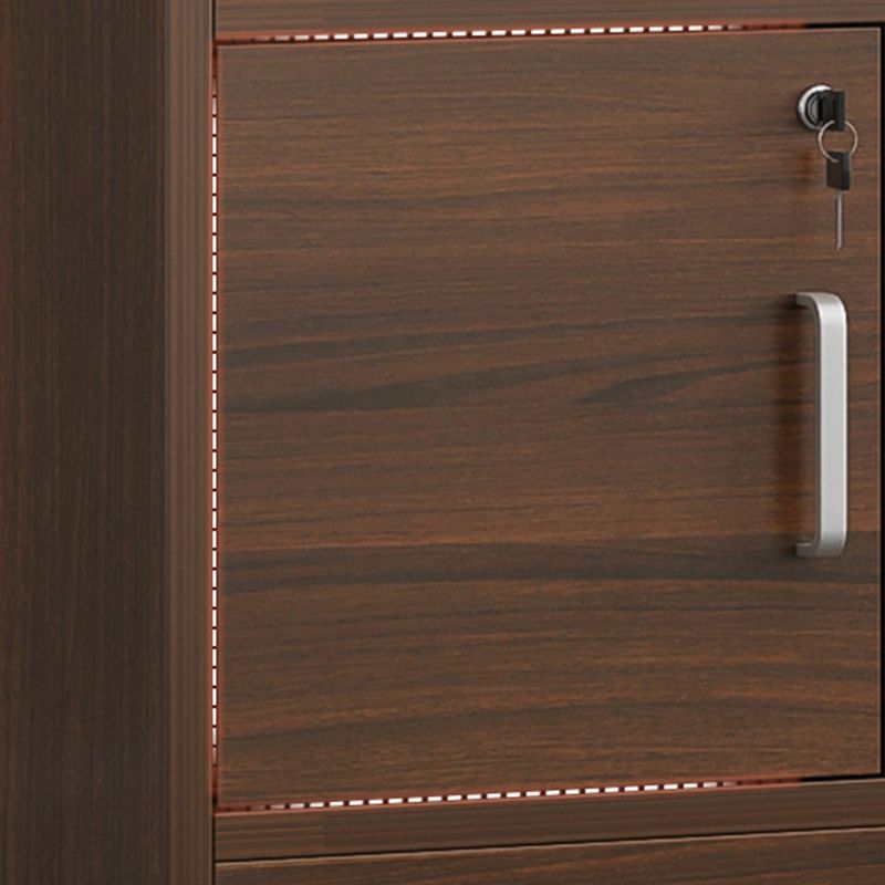 Modern Vertical Filing Cabinet Locking Detail Wooden File Cabinet with Storage Shelves Clearhalo 'Filing Cabinets' 'filling_cabinets' 'furn' 'furn_filling_cabinets' 'Furniture' 'Office Furniture' 1200x1200_d902ab46-06df-48b7-af99-a95f59594fd8