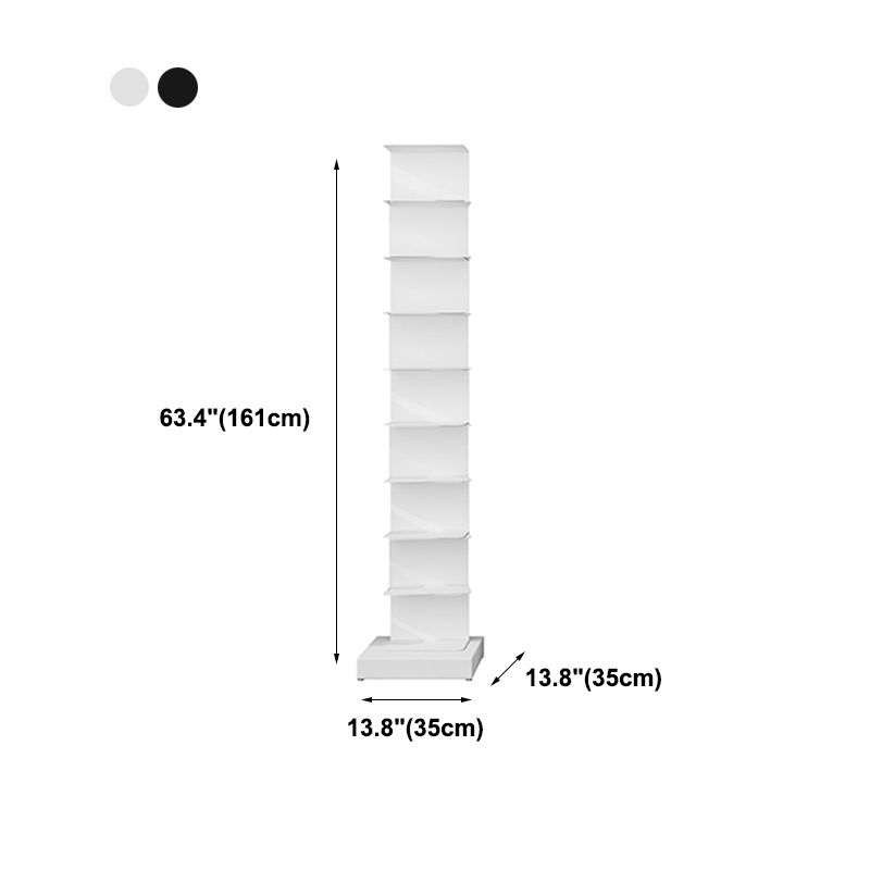 Moderne stijl boekenkast metaal gesloten terug boekenplank voor thuiskantoor