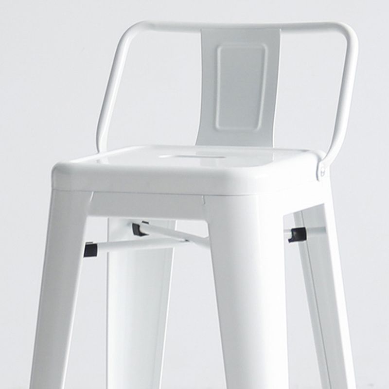 Modern Coffee Shop Sabures Cuadrones de metal cuadrado Bar & Counter Tabres