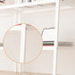 Contemporary Metal Bookshelf Ladder Shelf Bookcase for Study Room