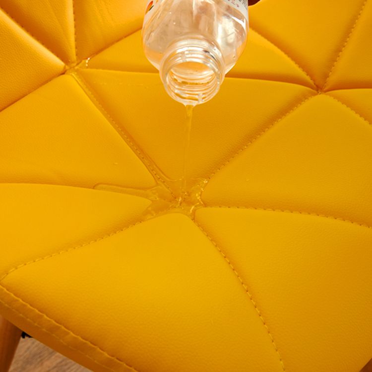 Modern Indoor-Outdoor Wood Chair Dining Room Armless Wingback Side Chair Clearhalo ' kitchen&dining_furn' 'Dining Chairs' 'Dining Tables & Seating' 'dining_chair' 'Furniture' 'furniture_dining_chair' 'Kitchen & Dining Furniture' 'kitchen' 1200x1200_d90cb785-a979-45df-85fb-73b8e3e13d46