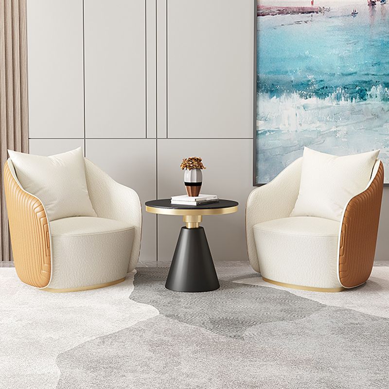 Contemporary Accent Armchair Modern Arms Included Barrel Accent Chair Clearhalo 'Accent Chairs' 'accent_chairs' 'Chairs & Seating' 'furn' 'furn_accent_chairs' 'Furniture' 'Living Room Furniture' 1200x1200_d90e47df-1a4f-43dd-8898-e5d48efa2912
