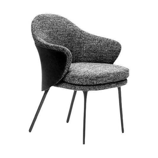 Upholstered Dining Chairs Contemporary Kitchen Dining Side Chair Clearhalo 'Dining Chairs' 'Dining Tables & Seating' 'dining_chair' 'furn' 'furn_dining_chair' 'Furniture' 'Kitchen & Dining Furniture' 1200x1200_d9123759-ed1f-434e-9453-bf9a9b88f964