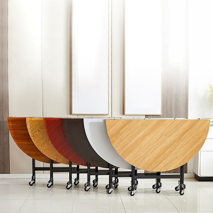 47.2-inch Metal Mid-Century Modern Round Dining Table Wood Top Table for Dining Room Clearhalo ' dining_table' 'Dining Tables & Seating' 'Dining Tables' 'furn' 'furn_dining_table' 'Furniture' 'furniture_dining_table' 'Kitchen & Dining Furniture' 'kitchen&dining_furn' 'kitchen' 'kitchen_dining_table' 1200x1200_d9139a23-2d58-41f7-8562-6bbf35edbcb6