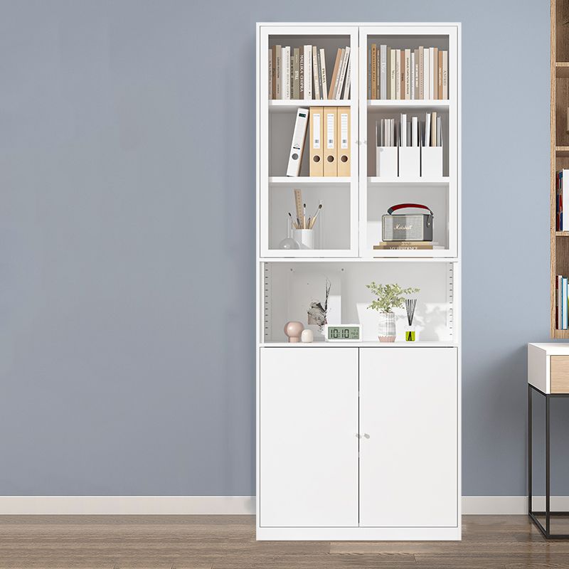 Closed Standard Bookshelf Modern Door Home Study Living Room Bookcase Clearhalo 'Bookcases' 'furn' 'furn_bookcases' 'Furniture' 'Office Furniture' 1200x1200_d913f9c1-917a-4a6b-9661-63200492321e