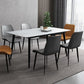 Stone Dining Room Collection Industrial Style Rectangle 4 Legs Dining Table Clearhalo ' dining_table' 'Dining Tables & Seating' 'Dining Tables' 'furn' 'furn_dining_table' 'Furniture' 'furniture_dining_table' 'Kitchen & Dining Furniture' 'kitchen&dining_furn' 'kitchen' 'kitchen_dining_table' 1200x1200_d914ccac-1ac5-4858-afc4-c2082b29a622