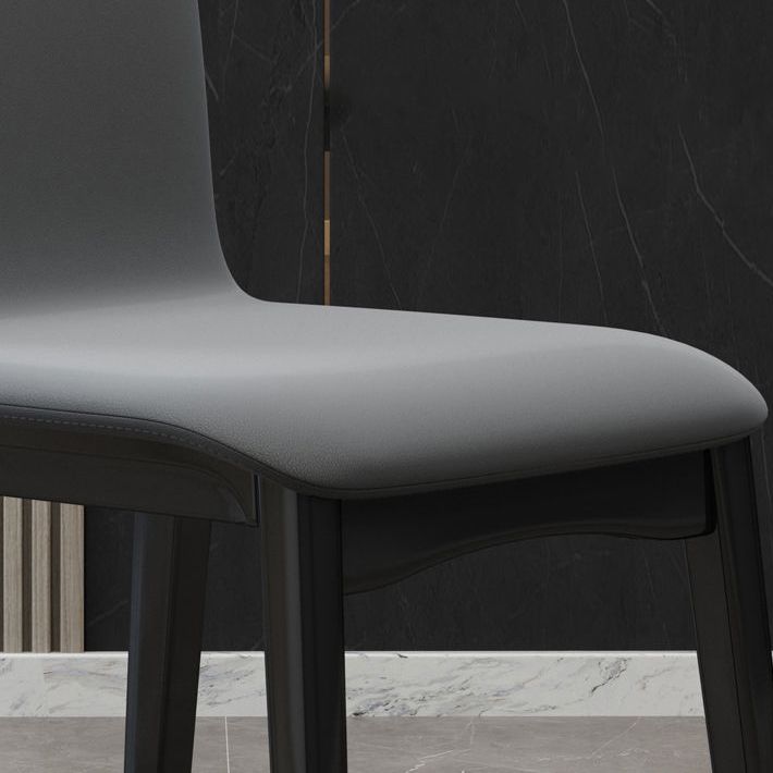 Industrial Wood Dining Kitchen Room Side Chair Parsons Chair Clearhalo ' kitchen&dining_furn' 'Dining Chairs' 'Dining Tables & Seating' 'dining_chair' 'furn' 'furn_dining_chair' 'Furniture' 'furniture_dining_chair' 'Kitchen & Dining Furniture' 'kitchen' 1200x1200_d91b13c6-bf40-4d5d-9213-9296dd02fb82