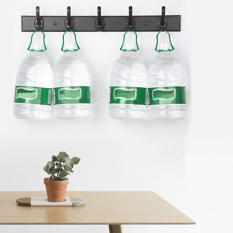 Magnifique porte-manteau mural de manteau en métal avec crochets de manteau