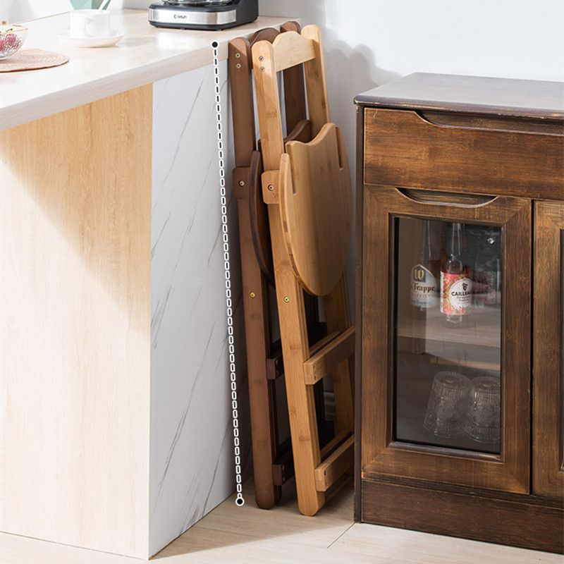 Solid Wood Folding Bar Stool Contemporary Indoor Barstool with Backrest Clearhalo 'Bar Furniture' 'Bar Stools' 'bar_stools' 'furn' 'furn_bar_stools' 'furniture_bar_stools' 'Kitchen & Dining Furniture' 'kitchen&dining_furn' 'kitchen' 'kitchen_furn' Furniture' 1200x1200_d91e00da-0400-4f8a-ae84-f9b3907fea90