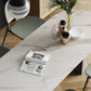 Oval Double Pedestal Dining Site Table Contemporary Style Dinette Table Clearhalo ' dining_table' 'Dining Tables & Seating' 'Dining Tables' 'furn' 'furn_dining_table' 'Furniture' 'furniture_dining_table' 'Kitchen & Dining Furniture' 'kitchen&dining_furn' 'kitchen' 'kitchen_dining_table' 1200x1200_d9203979-d886-44dc-a3d9-c733024c8571