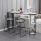 Modern Stone Bar Dining Table Specialty Bar Table for Small Places Clearhalo 'Bar Furniture' 'Bar Tables' 'bar_tables' 'furn' 'furn_bar_tables' 'Furniture' 'Kitchen & Dining Furniture' 1200x1200_d92218f9-df9b-43b7-be60-5b0fd61e65e2