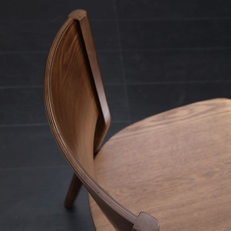 Contemporary Wood Dining Room Chair Armless Open Back Dining Side Chair Clearhalo ' kitchen&dining_furn' 'Dining Chairs' 'Dining Tables & Seating' 'dining_chair' 'furn' 'furn_dining_chair' 'Furniture' 'furniture_dining_chair' 'Kitchen & Dining Furniture' 'kitchen' 1200x1200_d92c90ba-a40a-4c35-92f2-99abd5ea6659