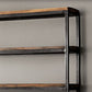 Wooden Etagere Bookcase Industrial Open Back Bookshelf with Shelves Clearhalo 'Bookcases' 'furn' 'furn_bookcases' 'Furniture' 'Office Furniture' 1200x1200_d92d742b-2ac5-4f25-9740-968af00d9f5e