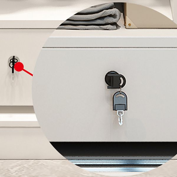 Witte eigentijdse garderobe kast houten garderobe araRoire voor thuis