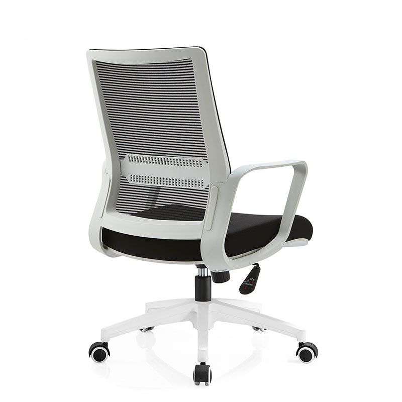 Contemporary Arm Chair Fixed Arms Mid-back Breathable Air Grid Office Chair Clearhalo 'furn' 'furn_office_chair' 'Furniture' 'Office Chairs' 'Office Furniture' 'office_chair' 1200x1200_d930a0bb-9c3a-478c-ad48-489a18ec5727