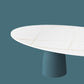 Glam 15.7"Tall Iron 2 Legs Oval Slate Table Top Coffee Table Clearhalo 'Coffee & Accent Tables' 'Coffee Tables' 'coffee_tables' 'furn' 'furn_coffee_tables' 'Furniture' 'Living Room Furniture' 1200x1200_d931cbba-fe0a-419d-b585-635e88f47d16