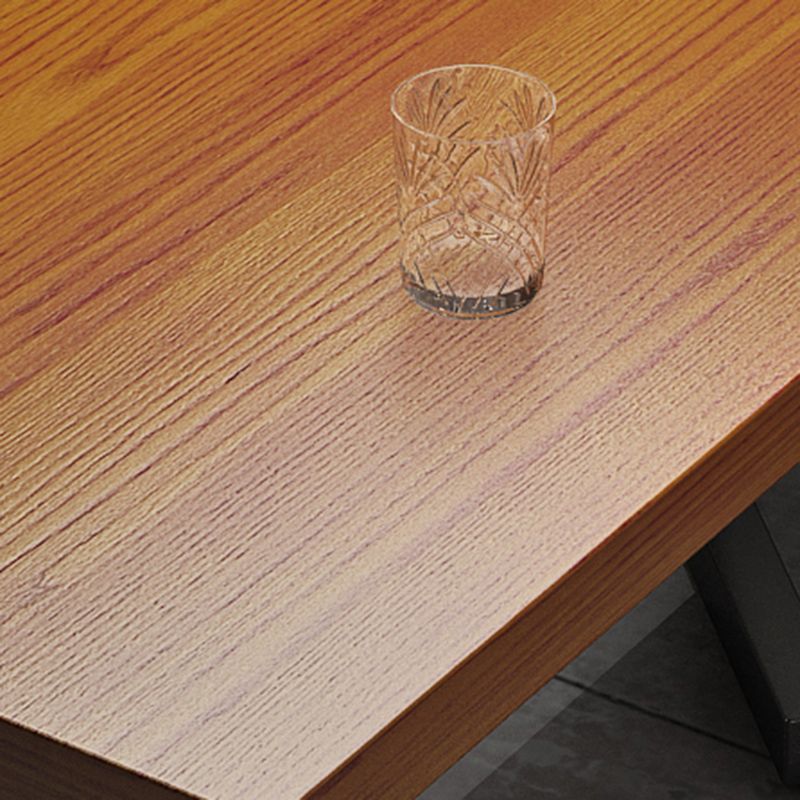 Industrial 1/3/5 Pieces Pièges Ensemble de restauration Table à manger en bois pour café