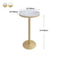Stone Bar Dining Table Glam Round Bar Table with Pedestal for Dining Room Clearhalo 'Bar Furniture' 'Bar Tables' 'bar_tables' 'furn' 'furn_bar_tables' 'Furniture' 'furniture_bar_tables' 'Kitchen & Dining Furniture' 1200x1200_d935e91e-2ef5-4025-a0b8-6b9a75e3b137