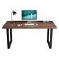 Home or Office Rectangular Office Desk Brown Industrial Sled Writing Desk Clearhalo 'furn' 'furn_office_desk' 'Furniture' 'Office Desks' 'Office Furniture' 'office_desk' 1200x1200_d9368f6e-5ce7-4fe4-ad55-3b6e1c668cd9
